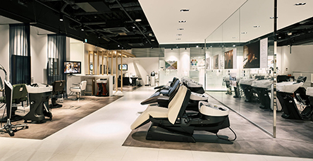 サロン空間事例