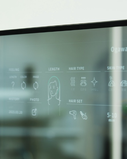 What’s ECILA - ミラーの寄りカット