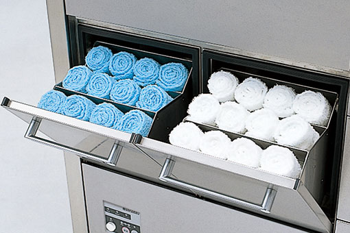 ホットタオル収納量