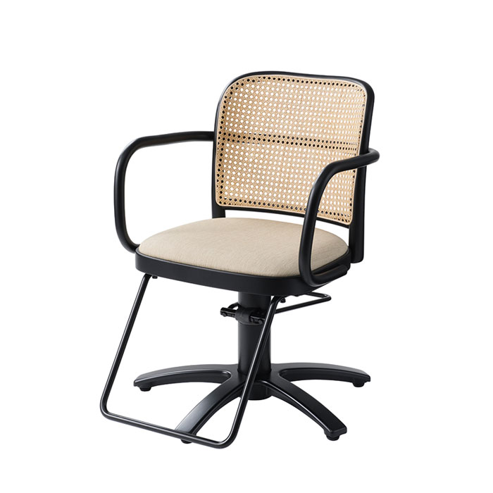 <背ラタン仕様>フレーム:ブラック(B)