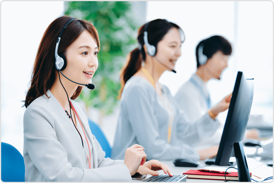 充実・安心のサポート体制