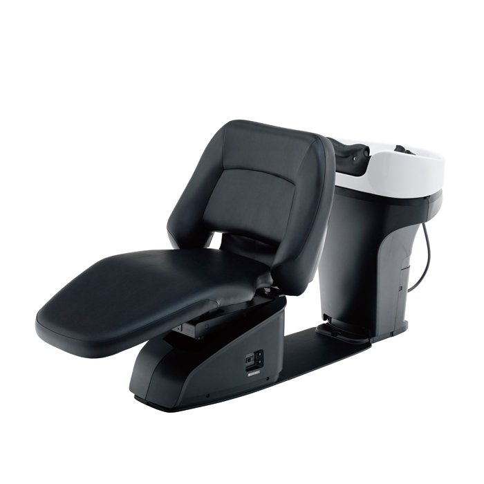 <ベーシックライン/レッグレスト固定>シート:ブラック(NL5)/カバー:ブラック(B)