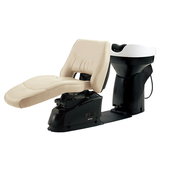 <プレミアムライン/レッグレスト固定>シート:アイボリー(SH15)/カバー:ブラック(B)