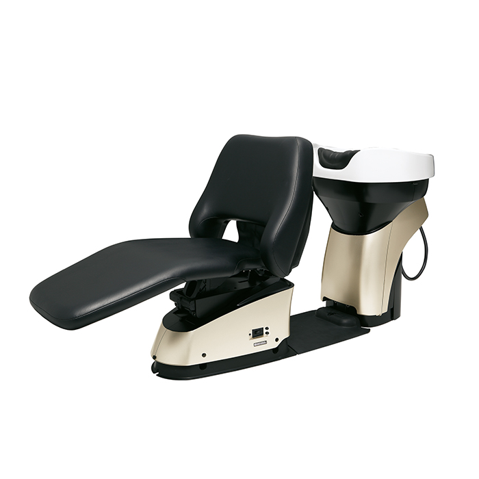 <ベーシックライン/レッグレスト固定>シート:ブラック(NL5)/カバー:リュクスシルバー(S)