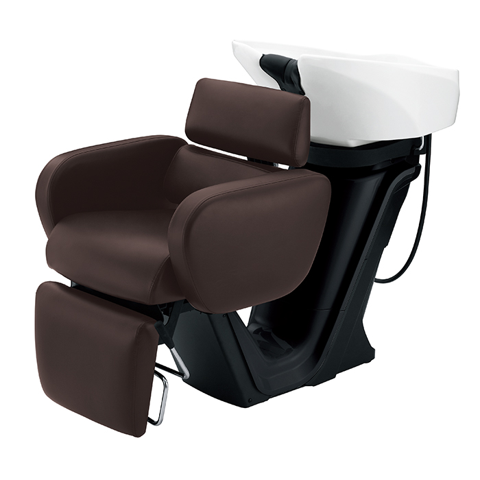 <レッグレスト>シート:ダークブラウン(SH24)/ボディ:ブラック(B)