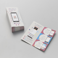 LinQ2お客様アプリ用 リーフレット画像