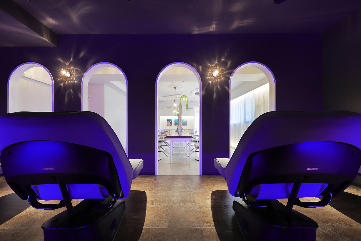 シャンプーブース