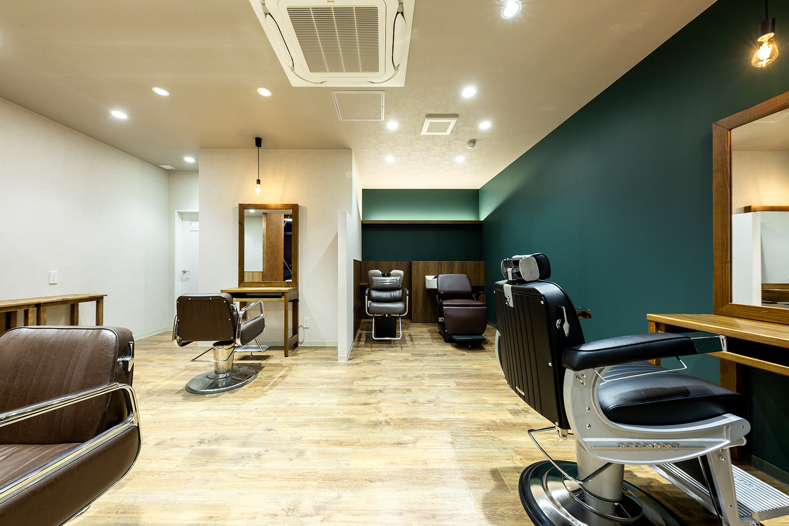 セット面・シャンプーブース