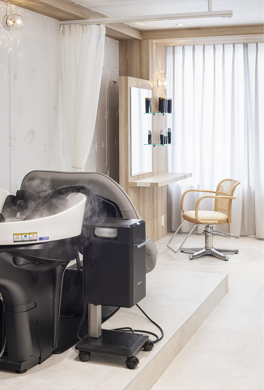 シャンプーブース〜セット面