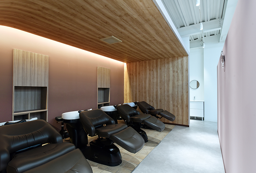 シャンプーブース