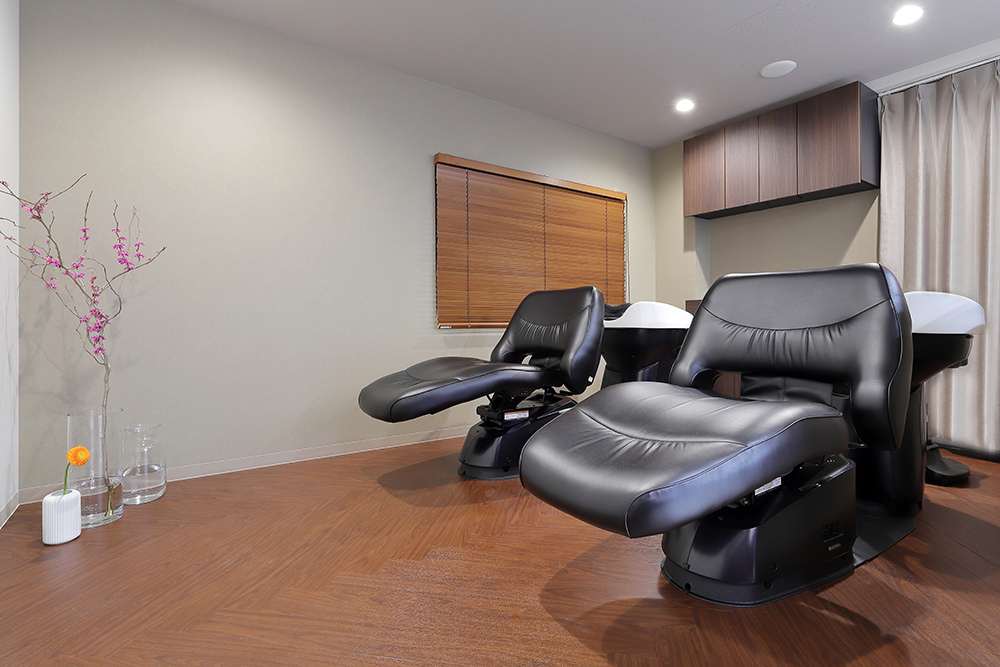 シャンプーブース