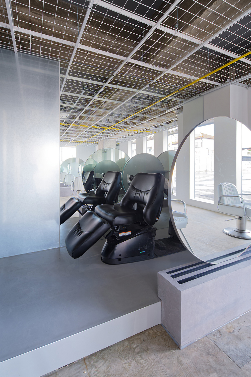 シャンプーブース