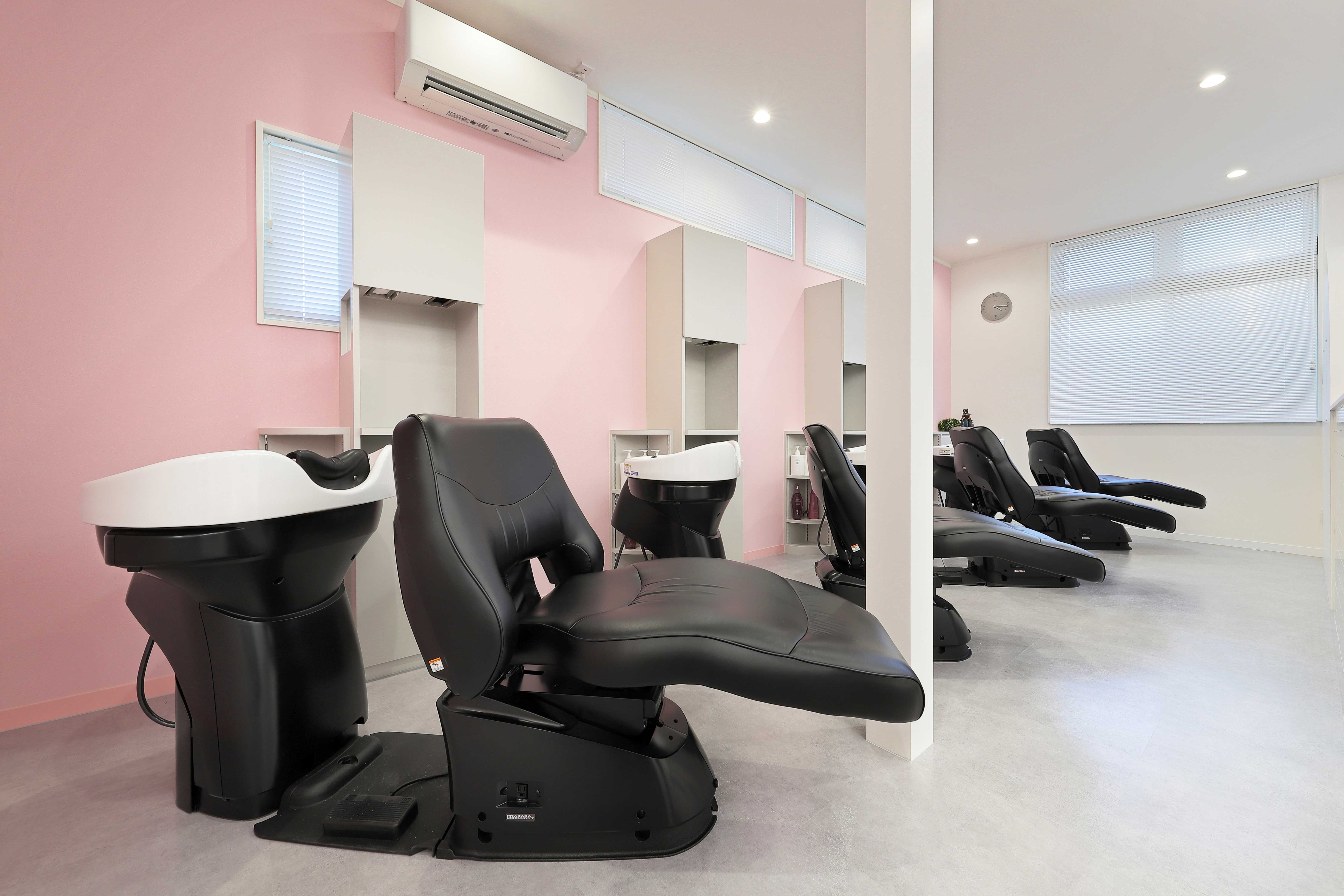 シャンプーブース