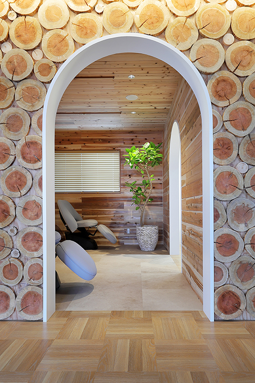 シャンプーブース