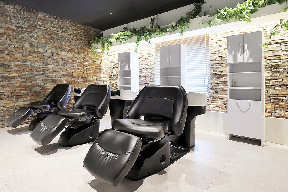 シャンプーブース