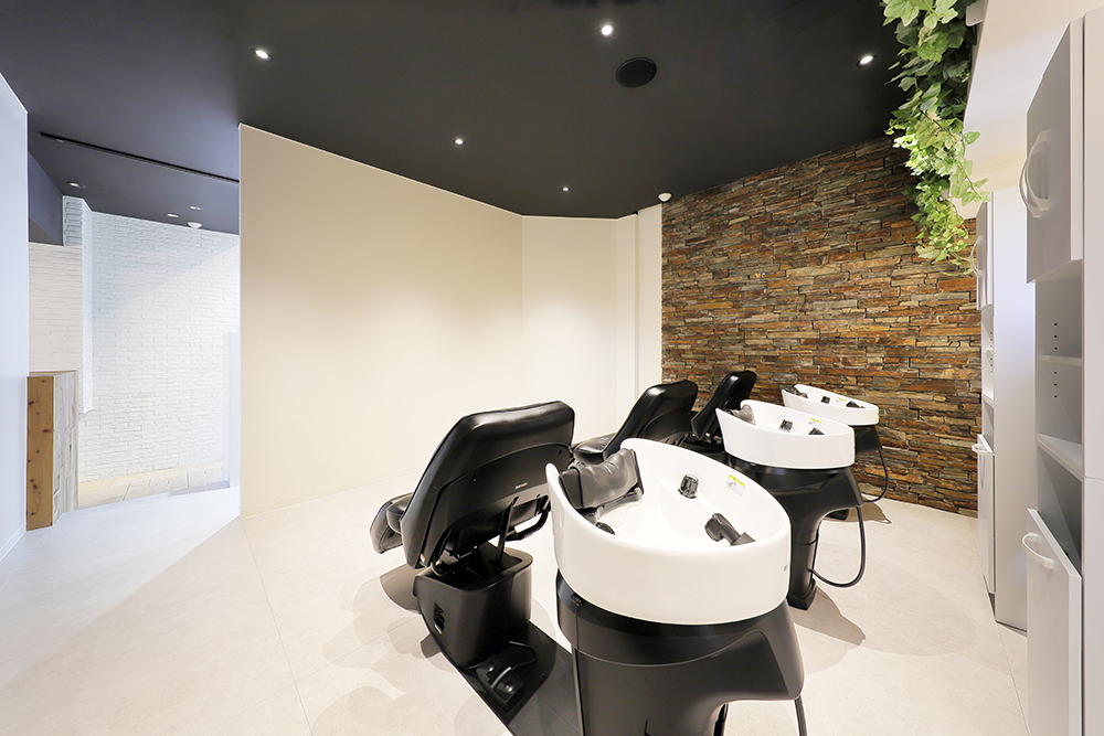 シャンプーブース