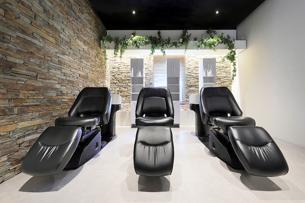 シャンプーブース