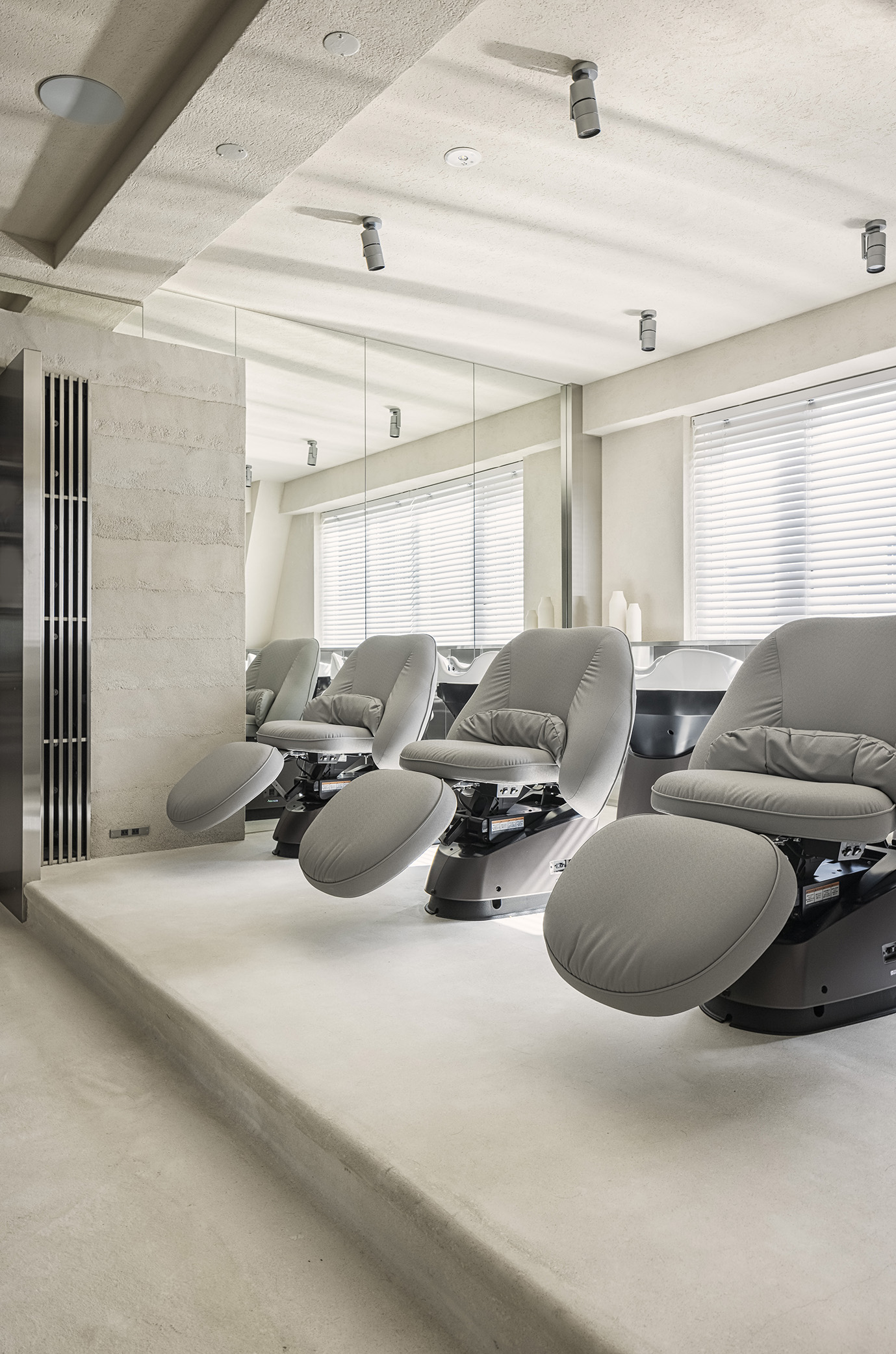 シャンプーブース