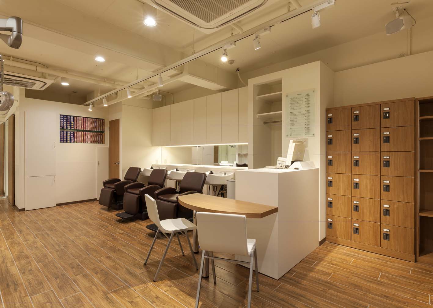 シャンプーブース