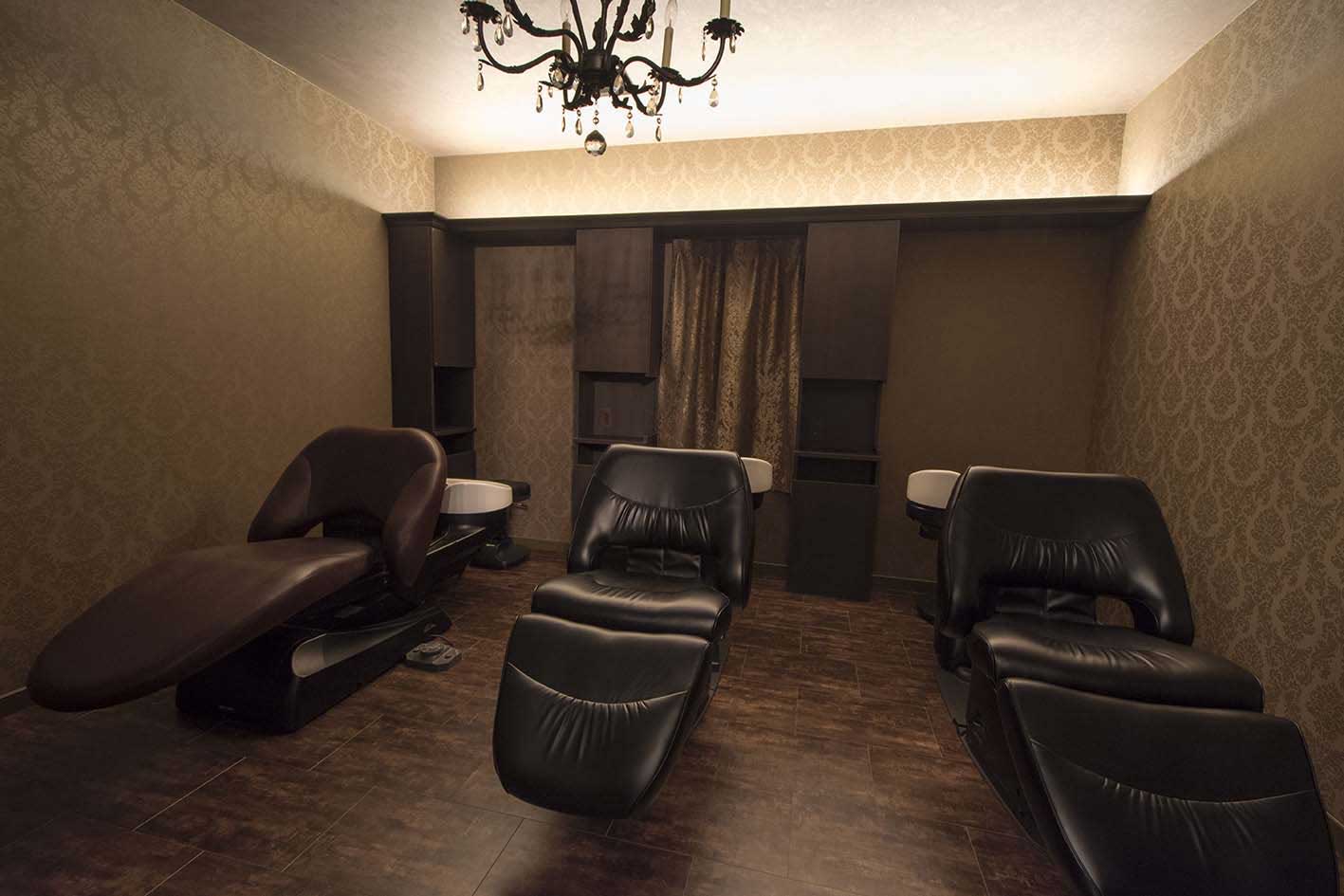 シャンプーブース