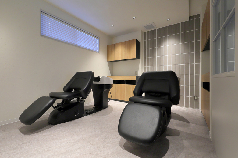 シャンプーブース