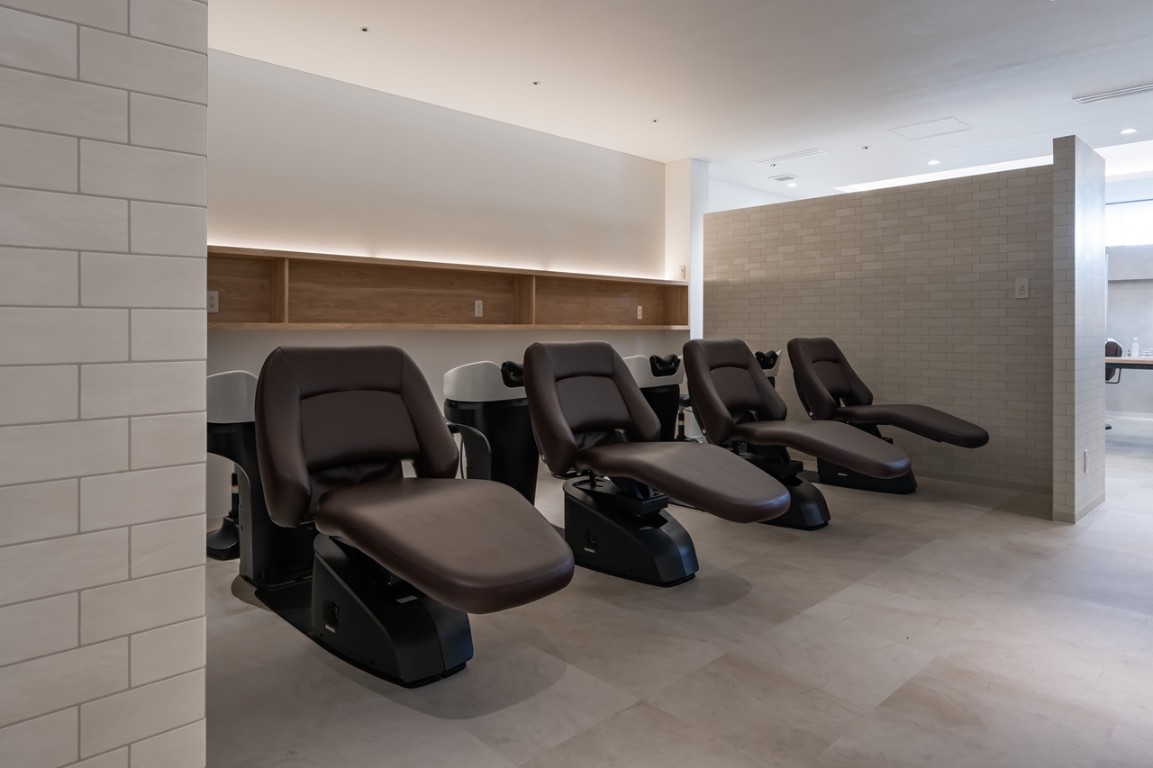 シャンプーブース