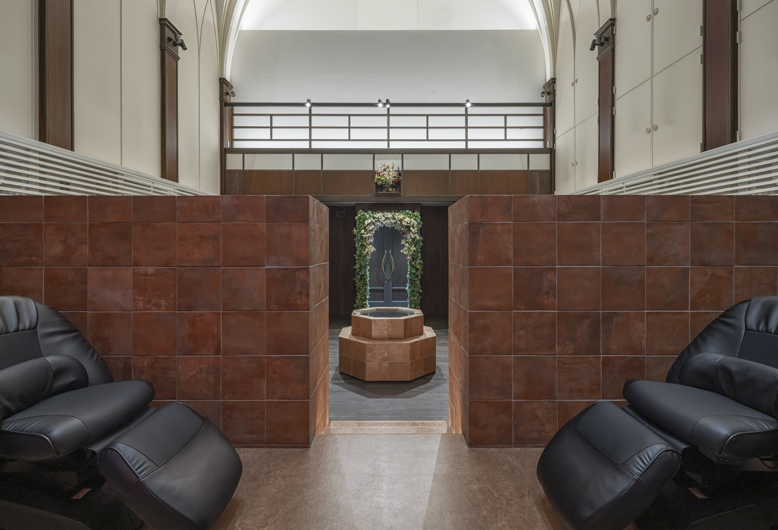 シャンプーブース