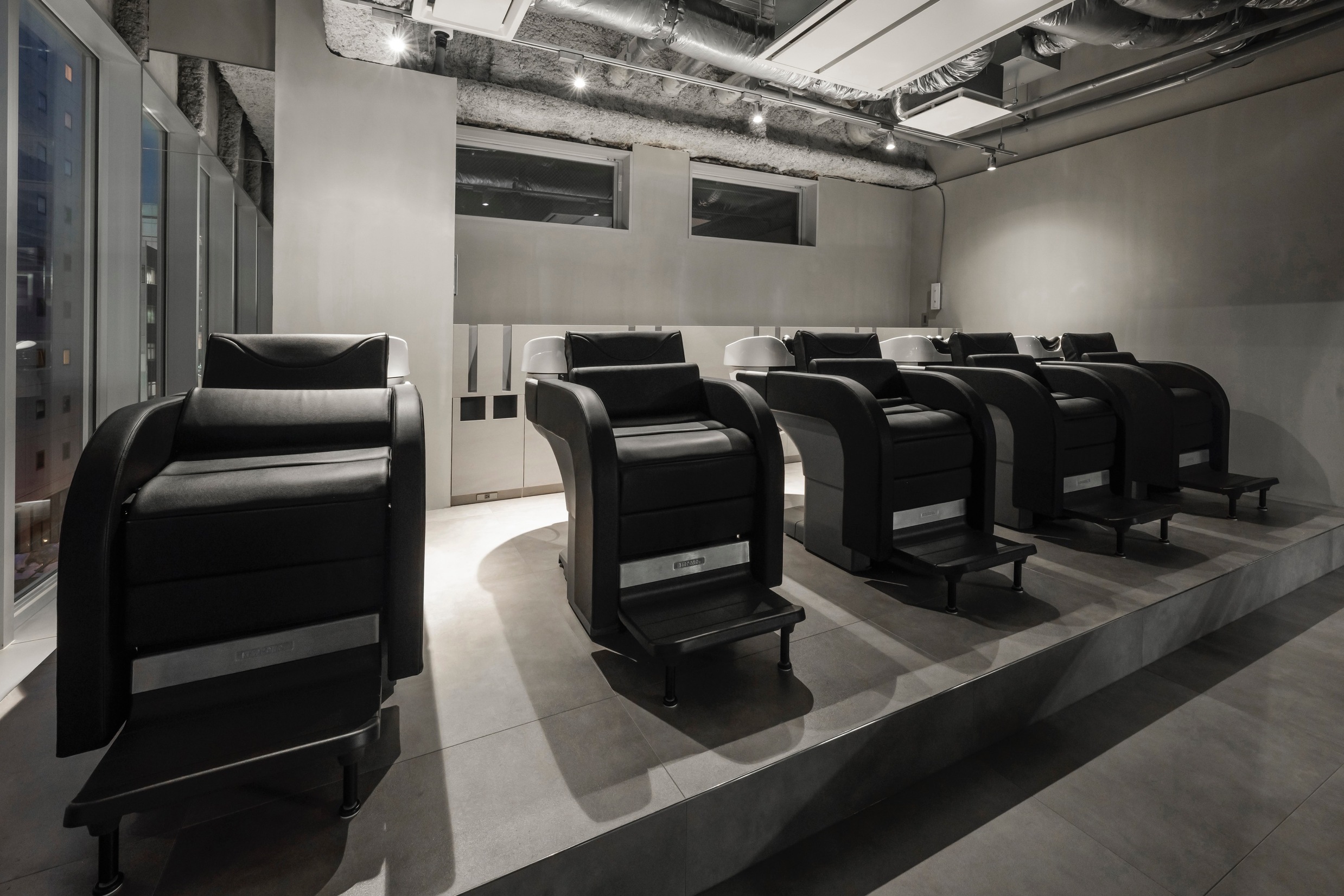 シャンプーブース