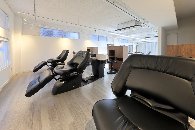 シャンプーブース