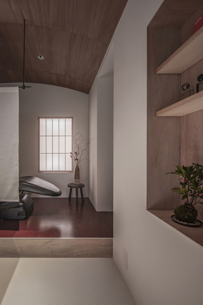 シャンプーブース