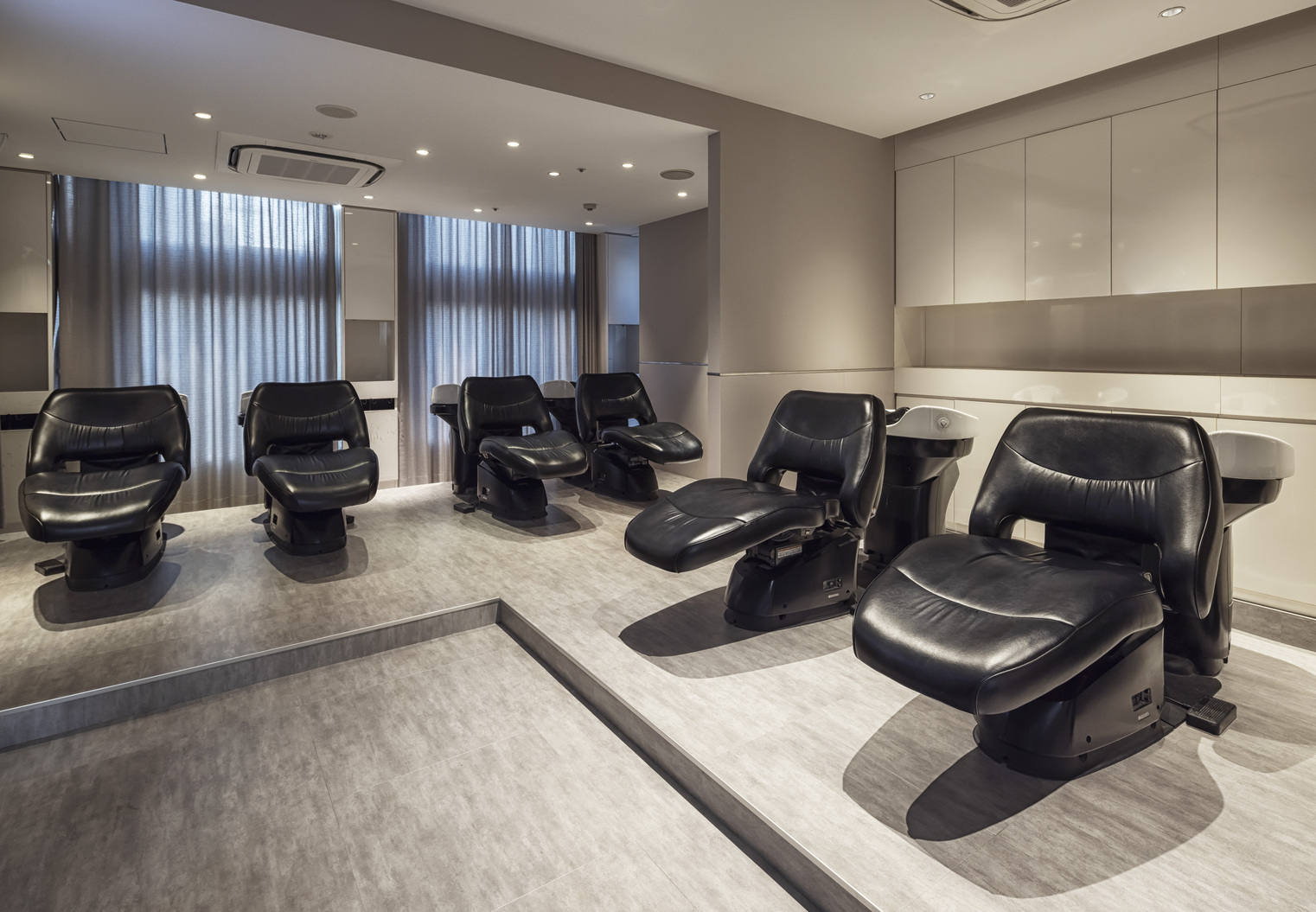 シャンプーブース