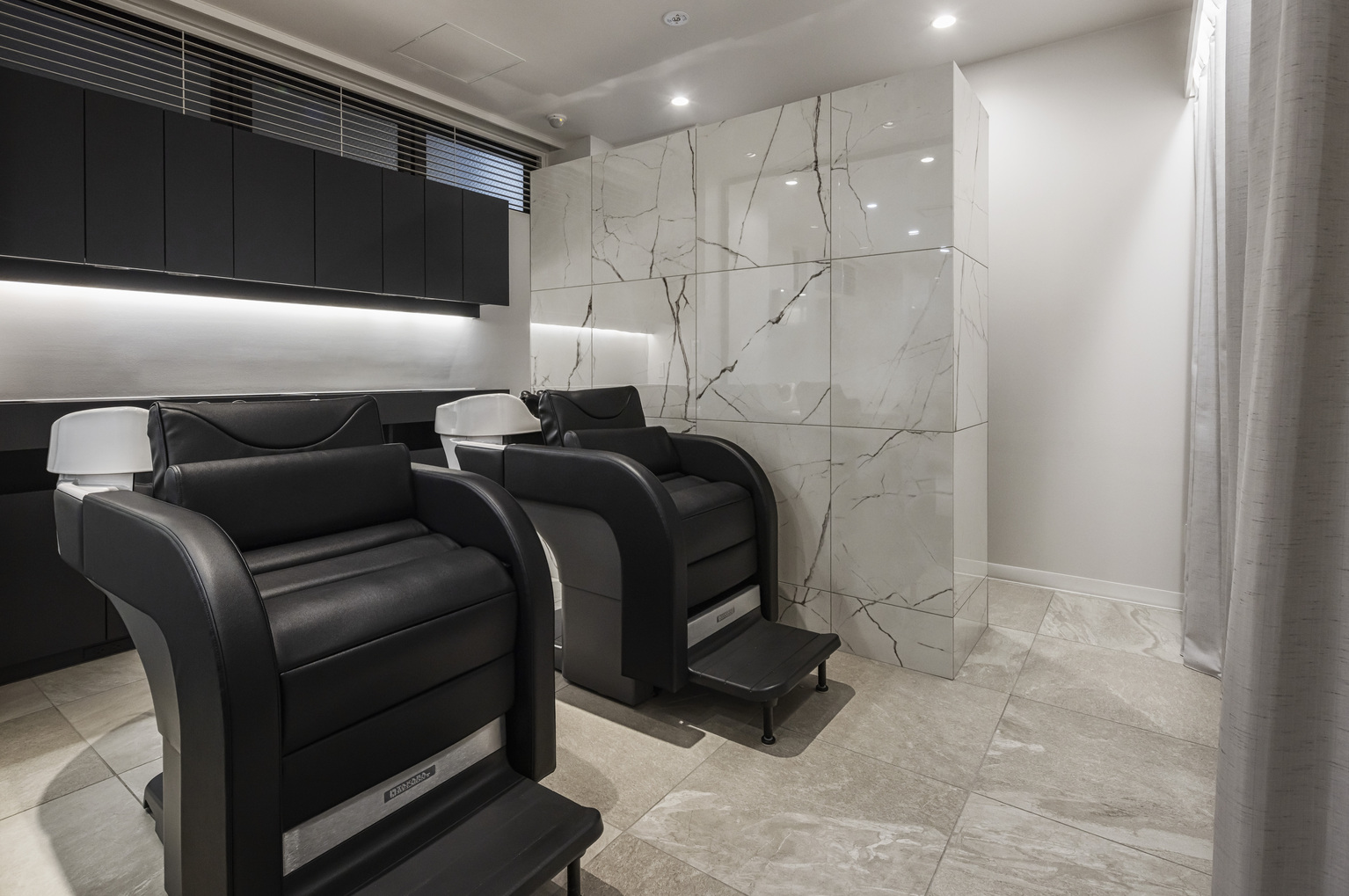 シャンプーブース