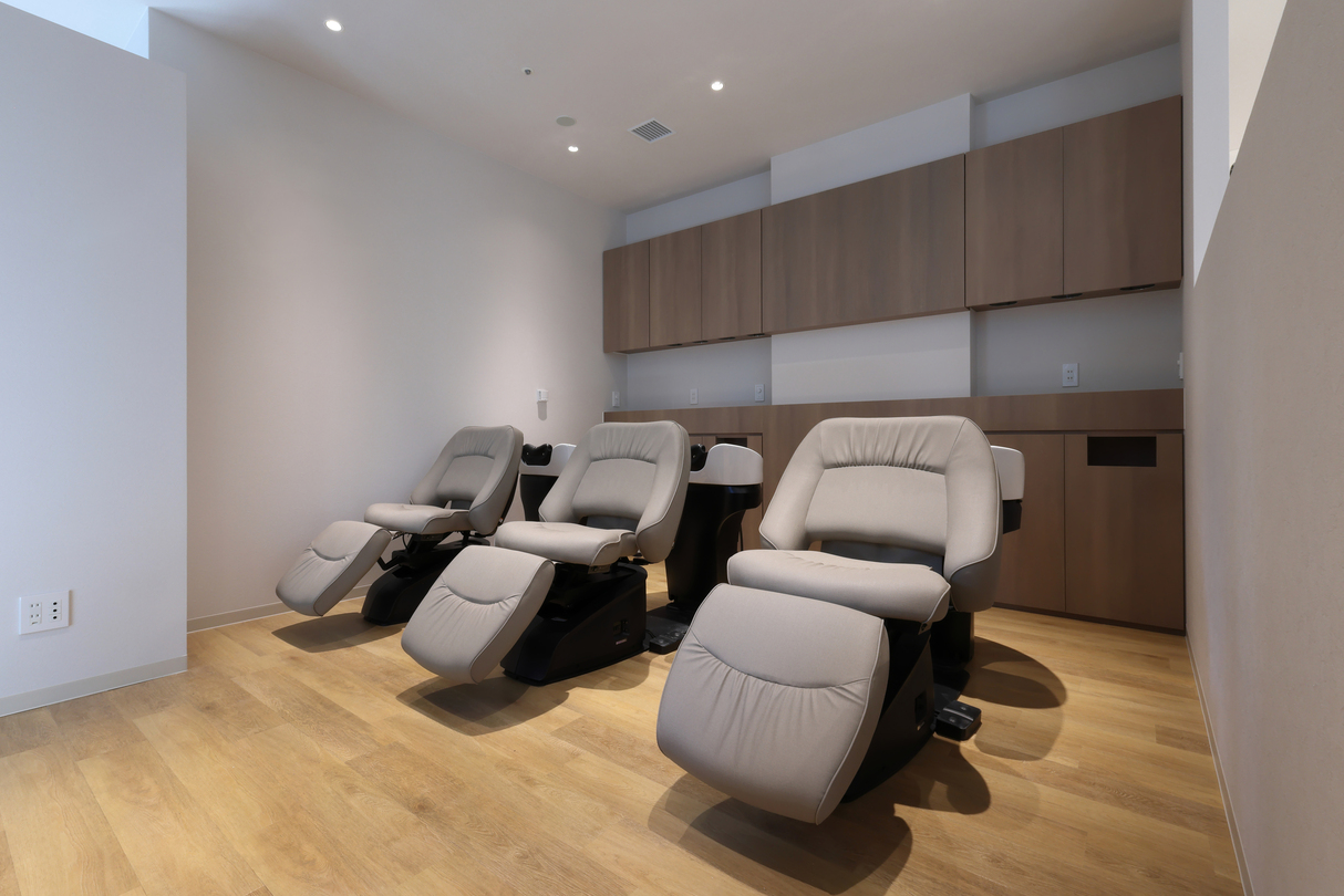 シャンプーブース