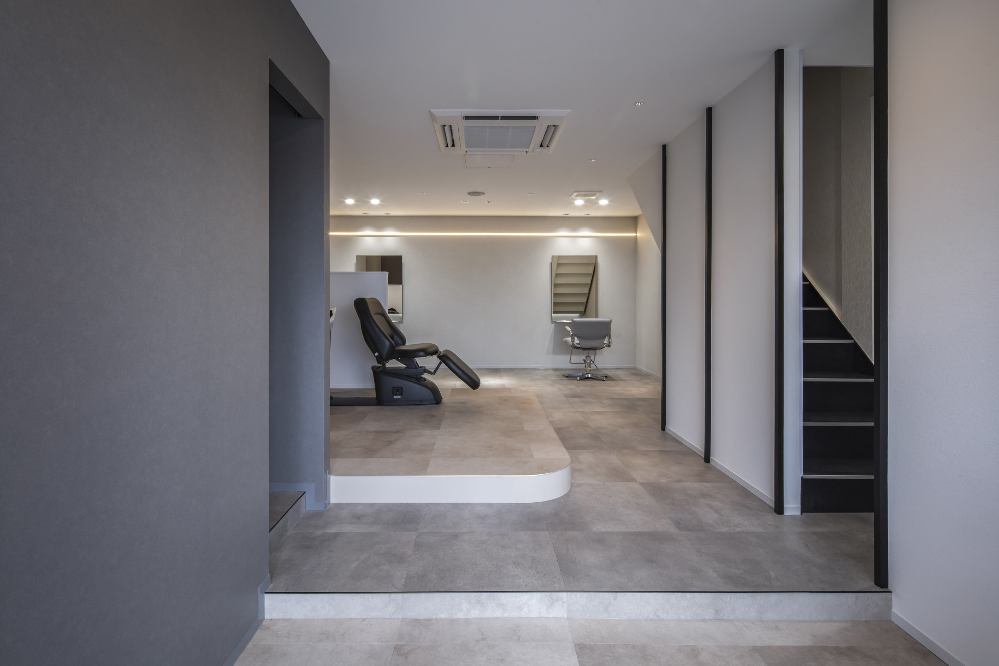 シャンプーブース〜セット面