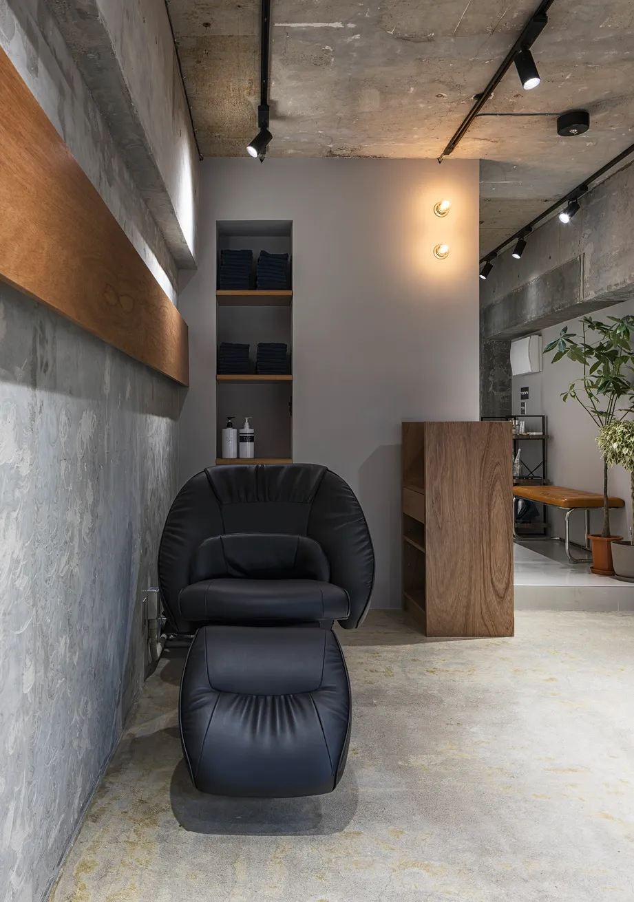 シャンプーブース