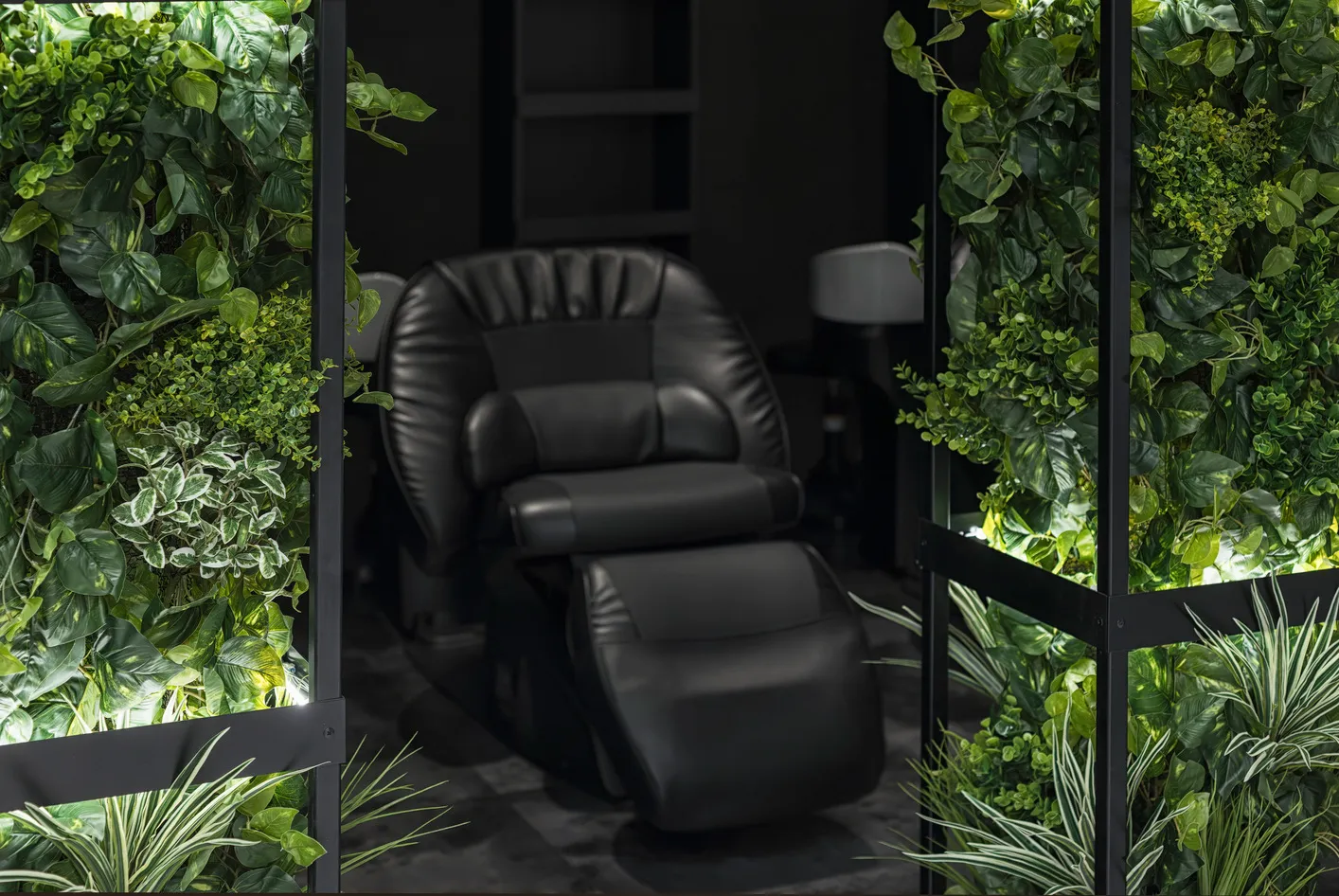 シャンプーブース