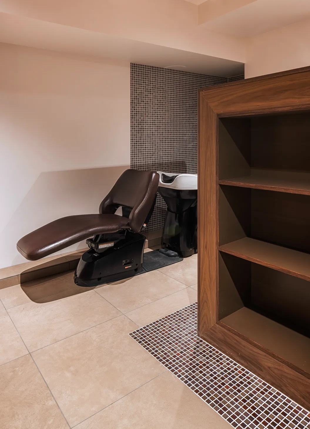 シャンプーブース