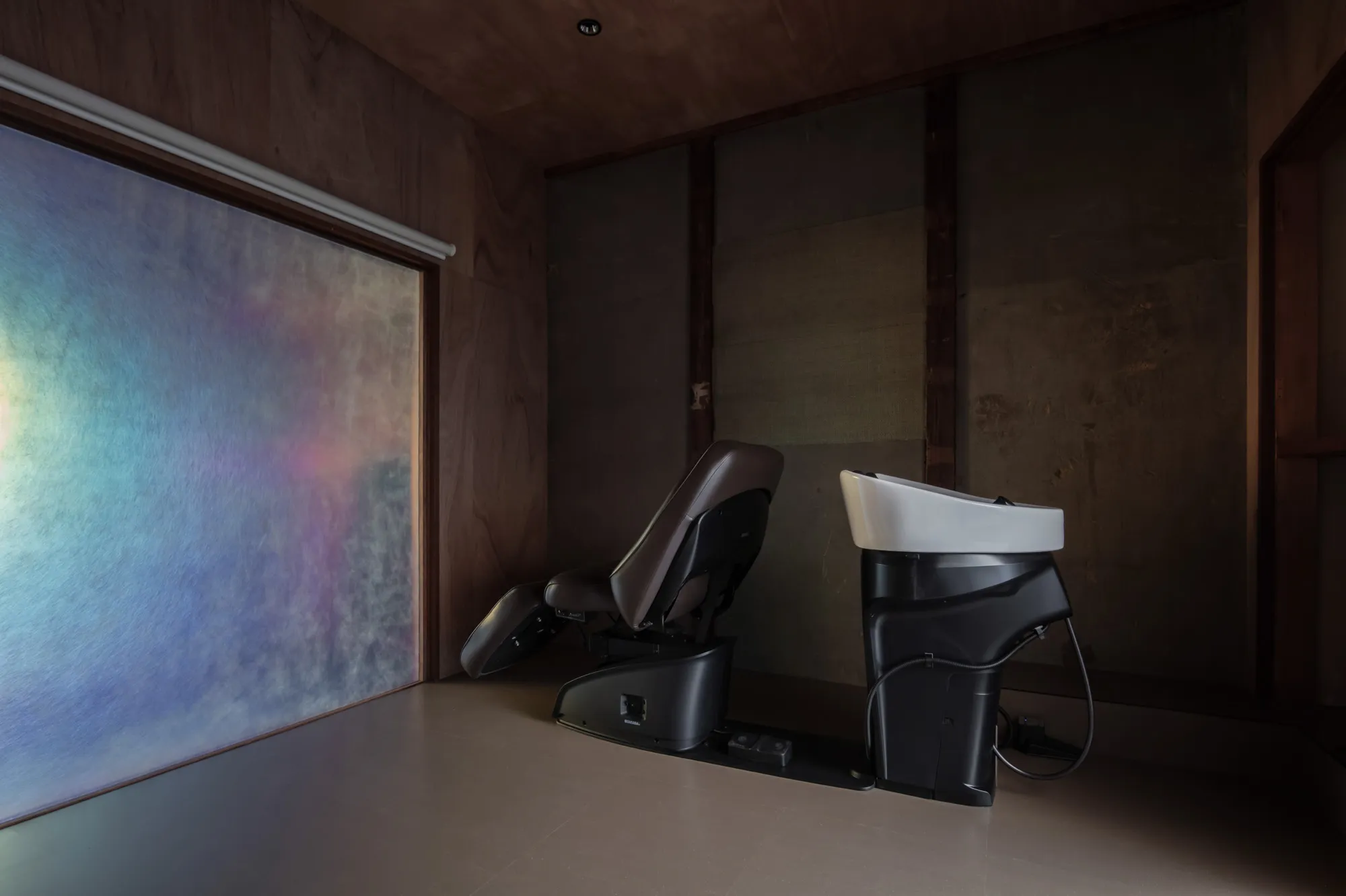 シャンプーブース