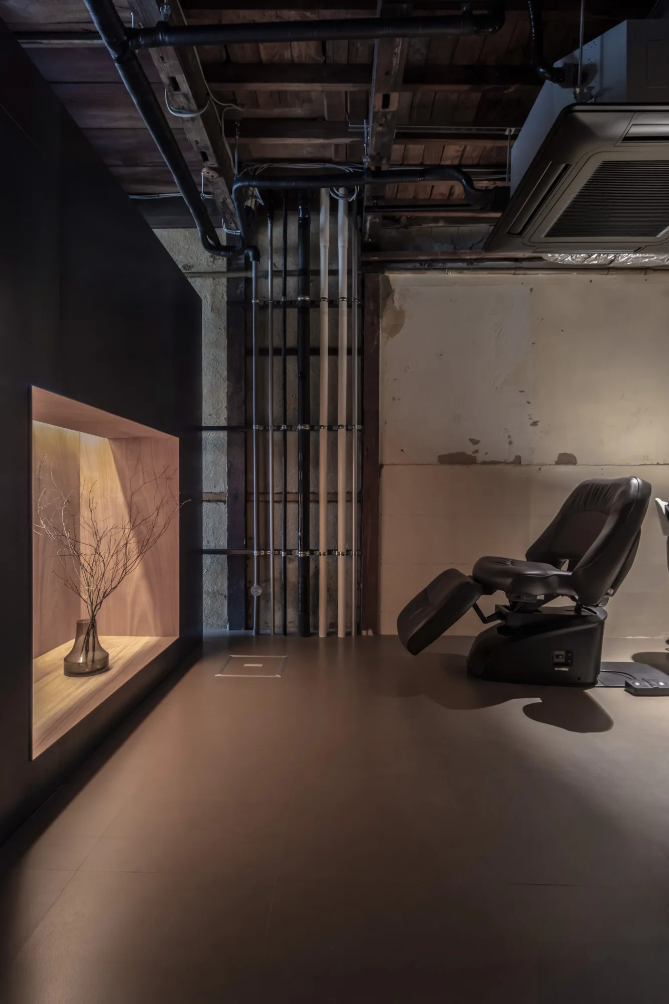 シャンプーブース