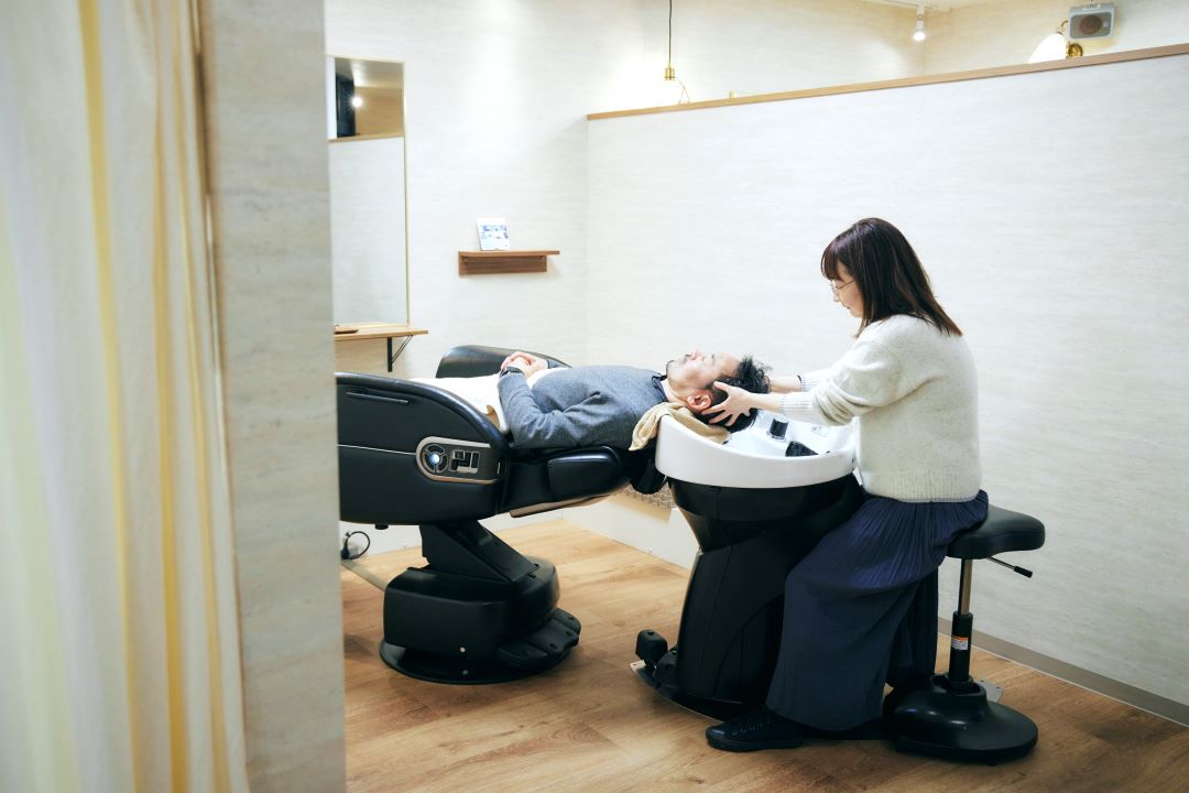 プライベート空間でのリラックスメニュー