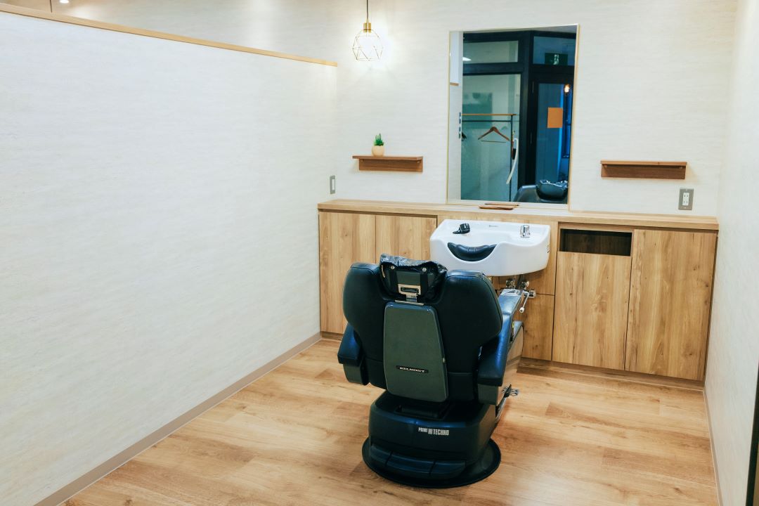 スタンドシャンプー専用プライベート空間