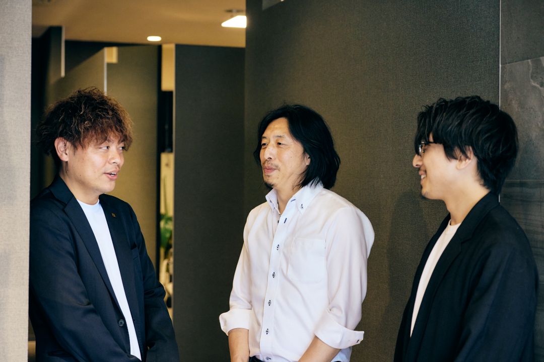 佐藤オーナーとタカラベルモント担当