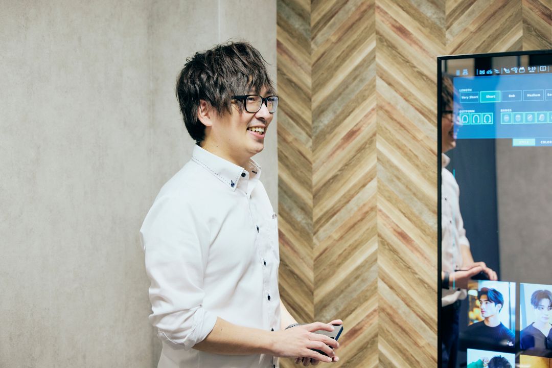 SiGN annex スタイリスト　阿部真悟さん